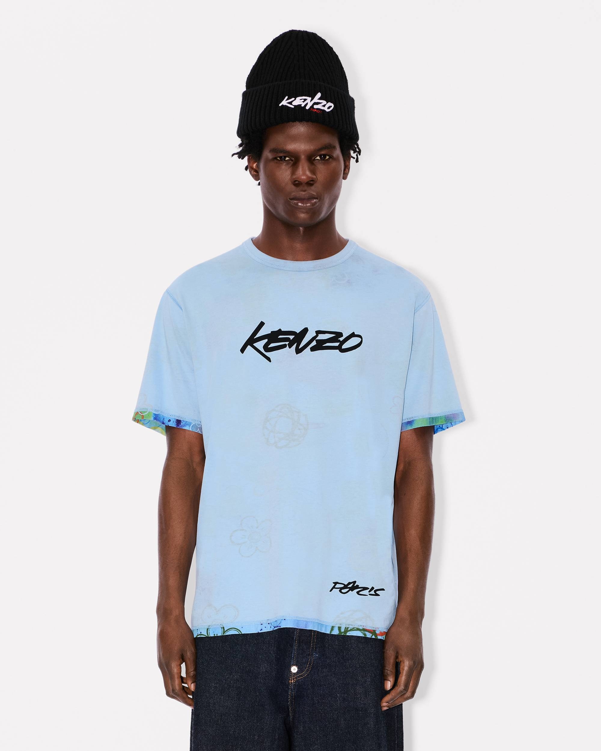 'Kenzo x Futura 2000' reversible T-shirt in cotton - 5