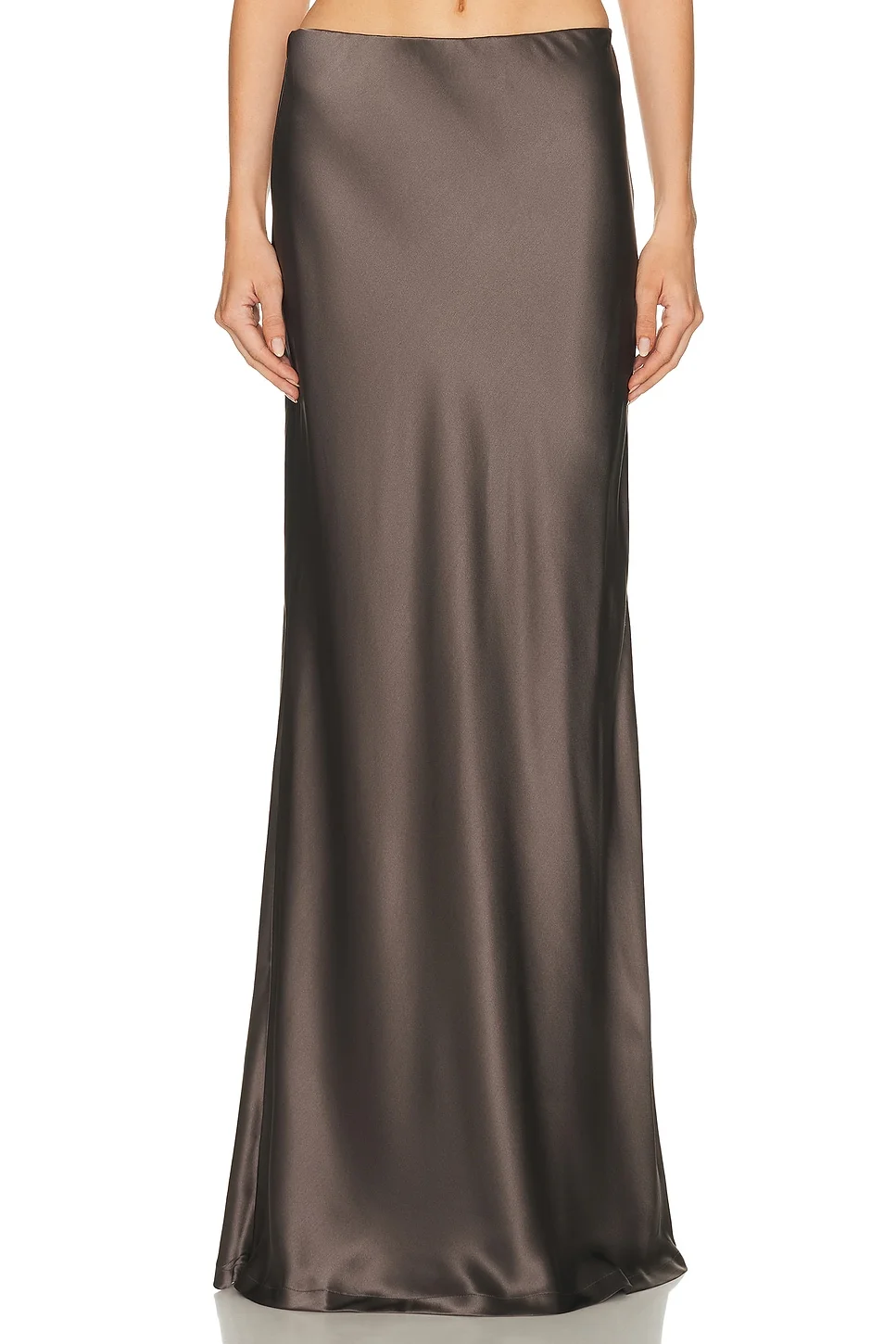 Silk Full Length Skirt - 1