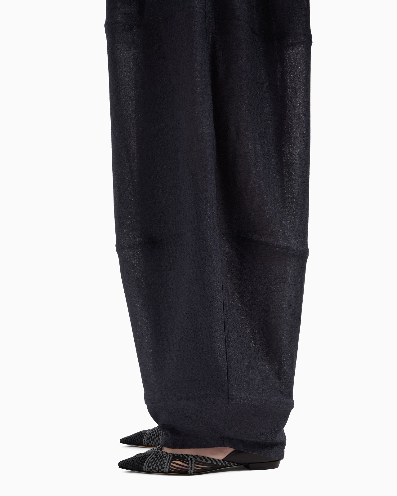 LIGHTWEIGHT VISCOSE JERSEY TROUSERS - 5
