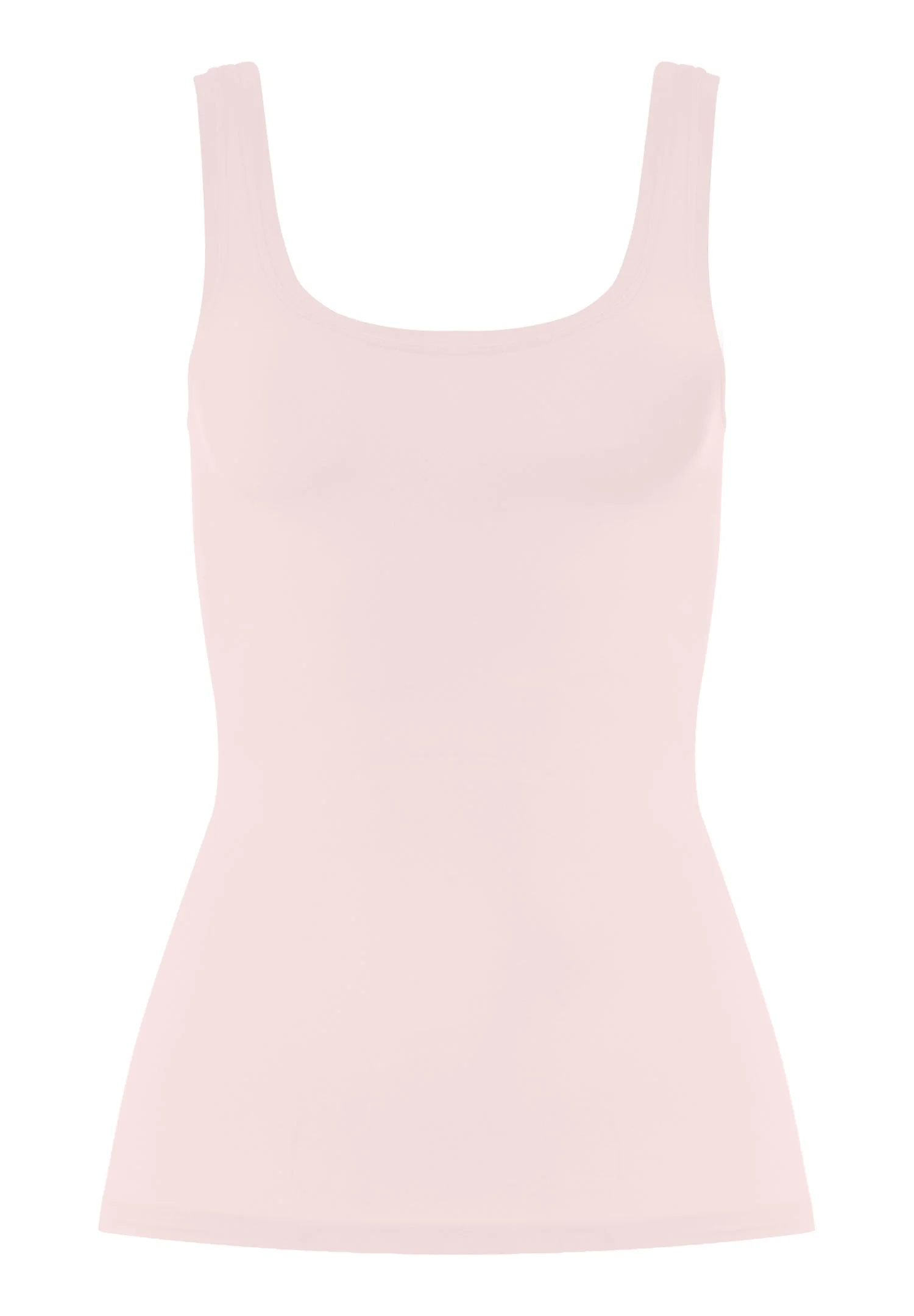 Touch Feeling Round Neck Tank Top - 1