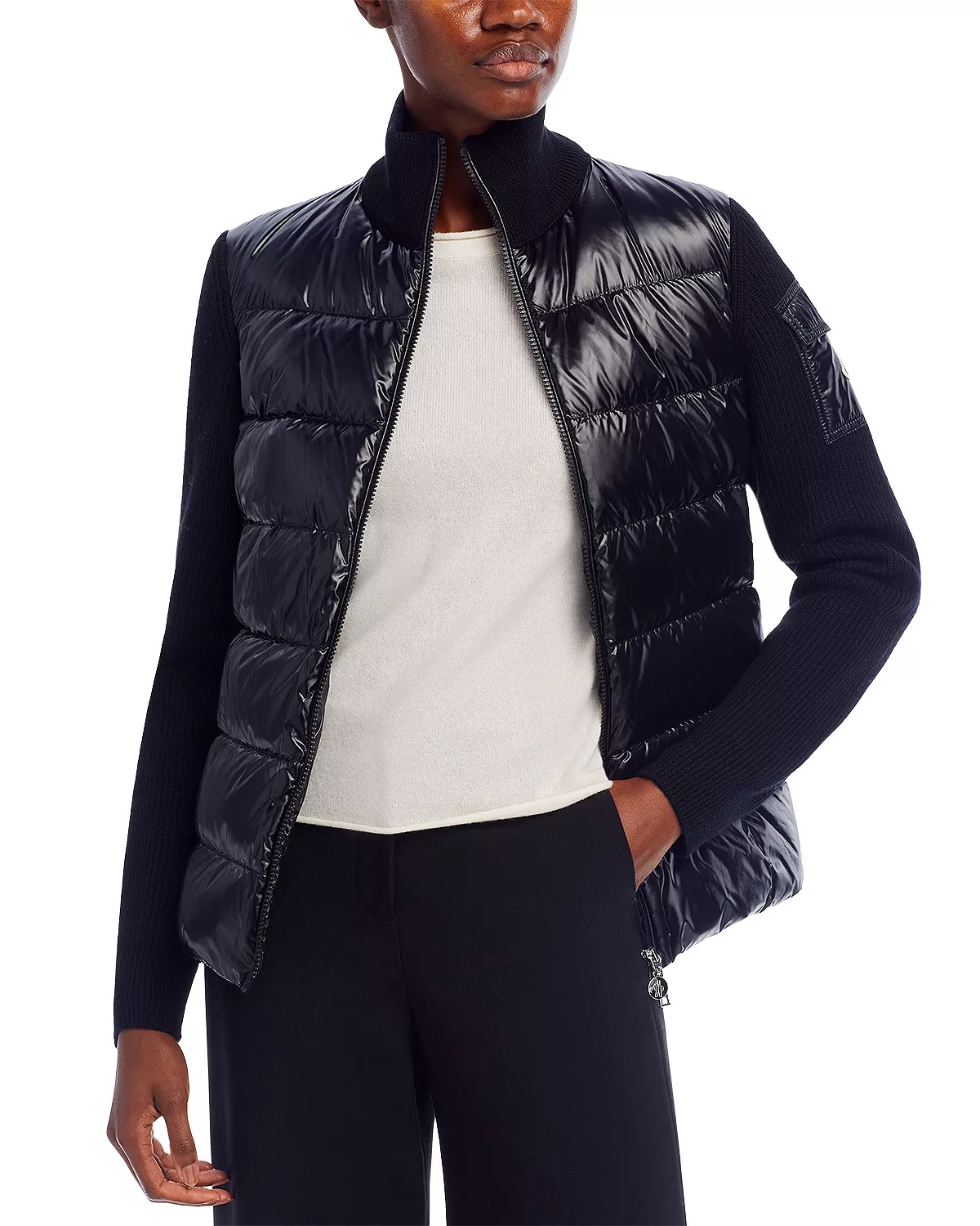 Padded Wool Coat - 1