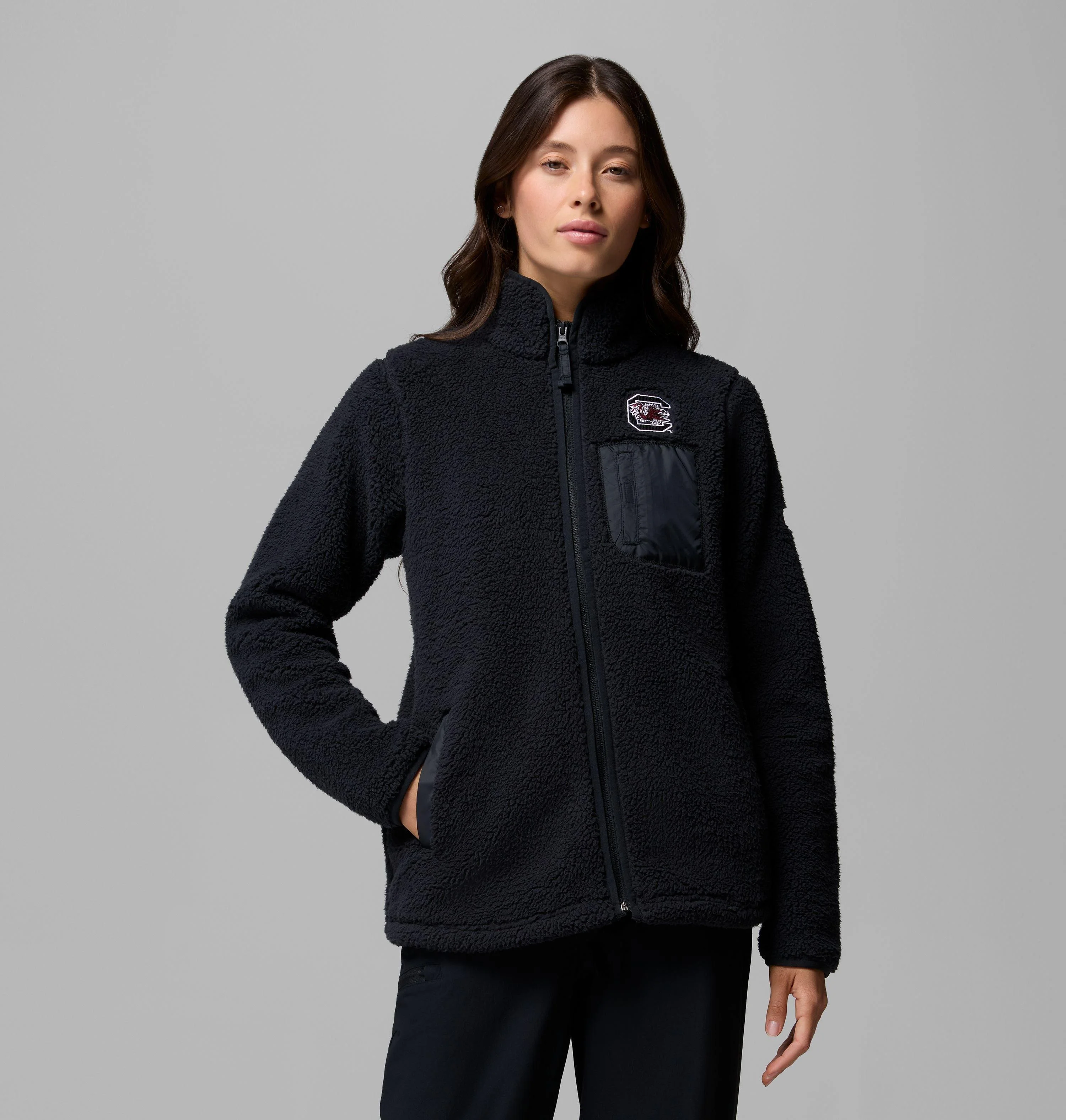 Women's Collegiate West Bend Full Zip Fleece - South Carolina - 1