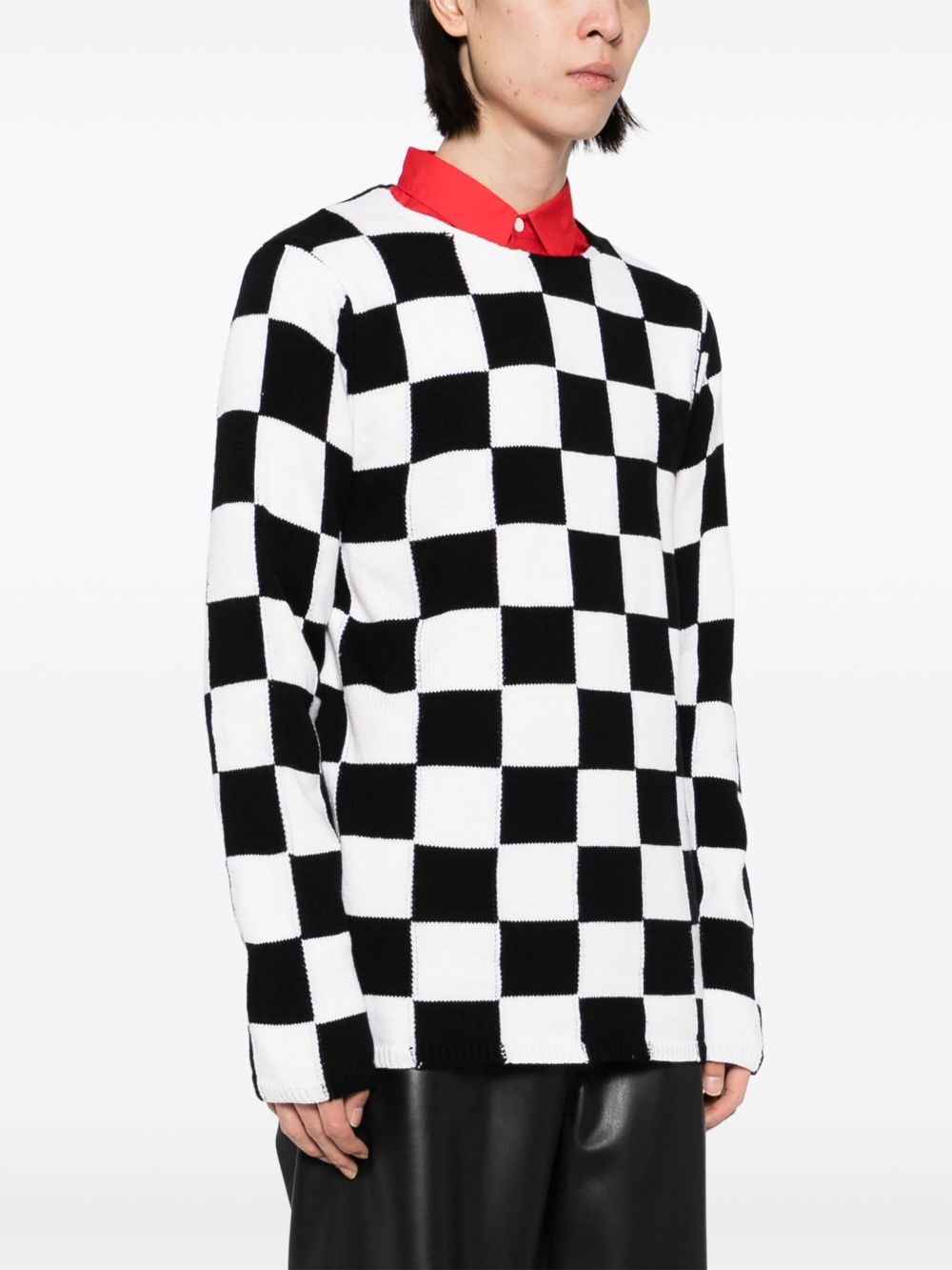 checked jumper - 3