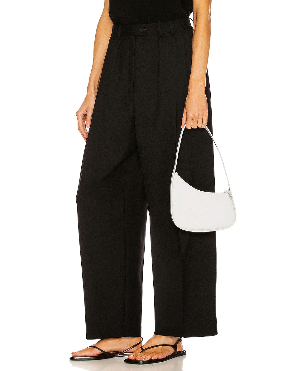 Leather Half Moon Bag - 2