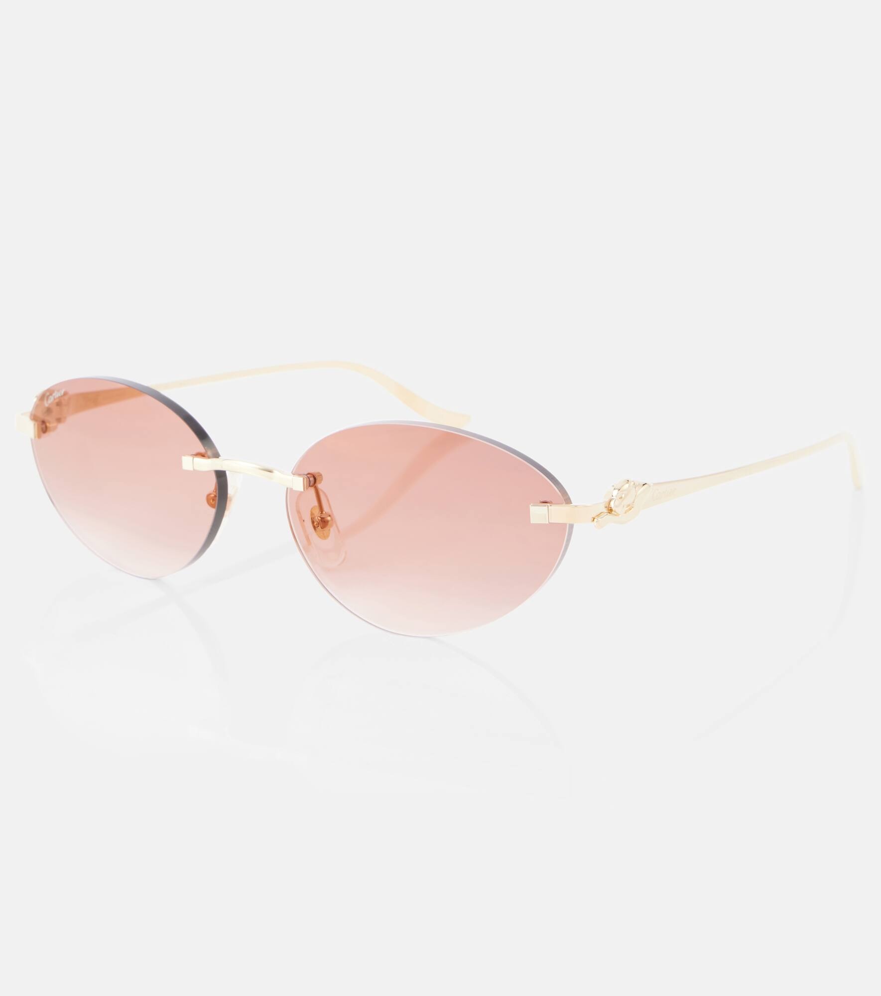 Panthère de Cartier oval sunglasses - 4