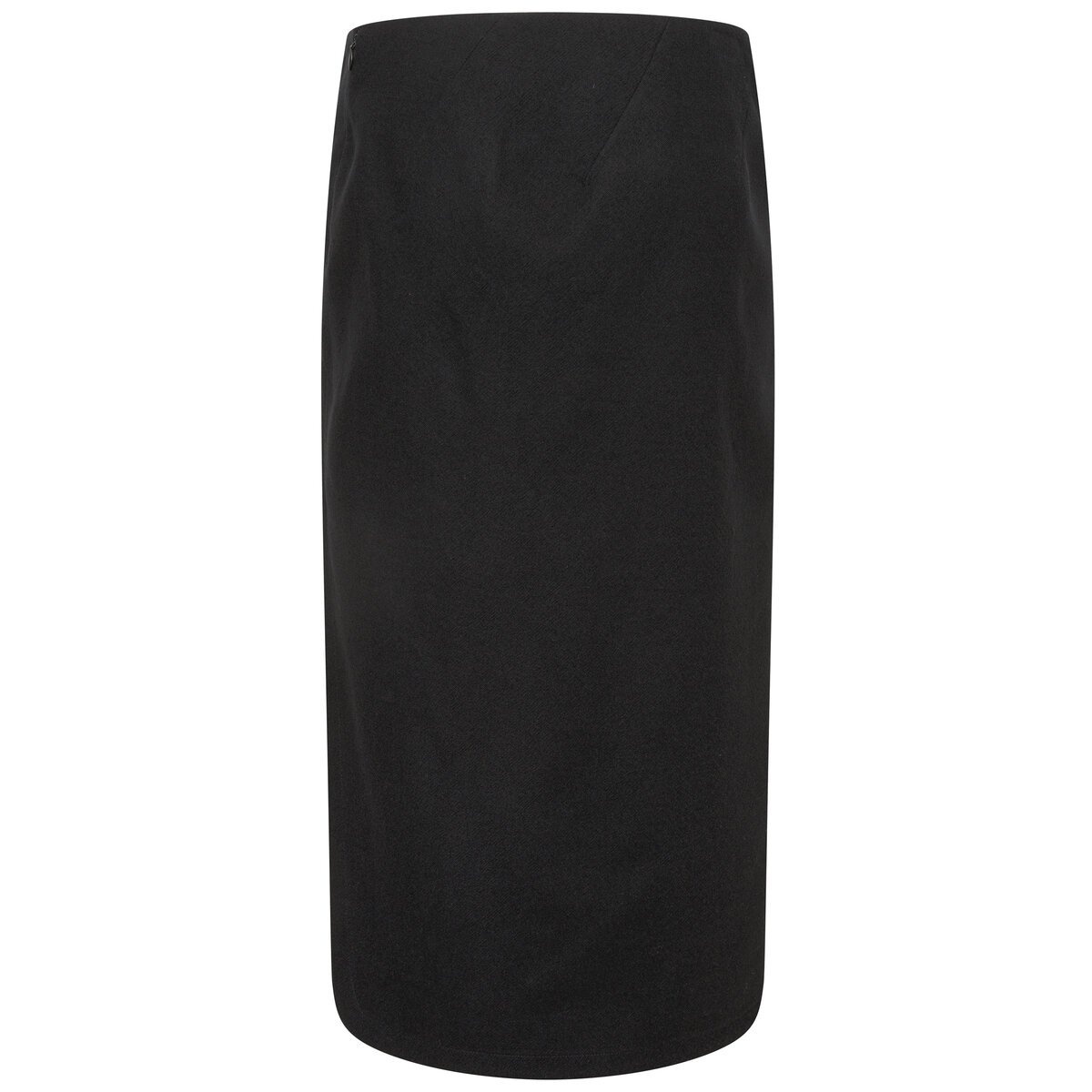 Oline Asymmetric Midi Skirt  in Black - 2