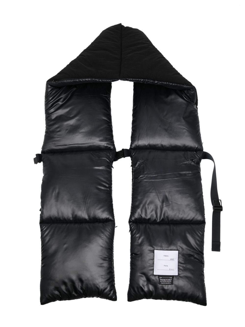padded quilted scarf - 4