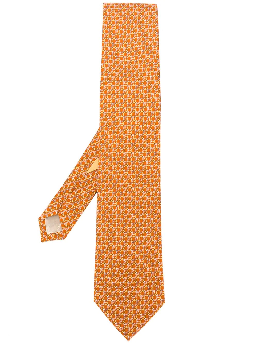 monogram print tie - 1