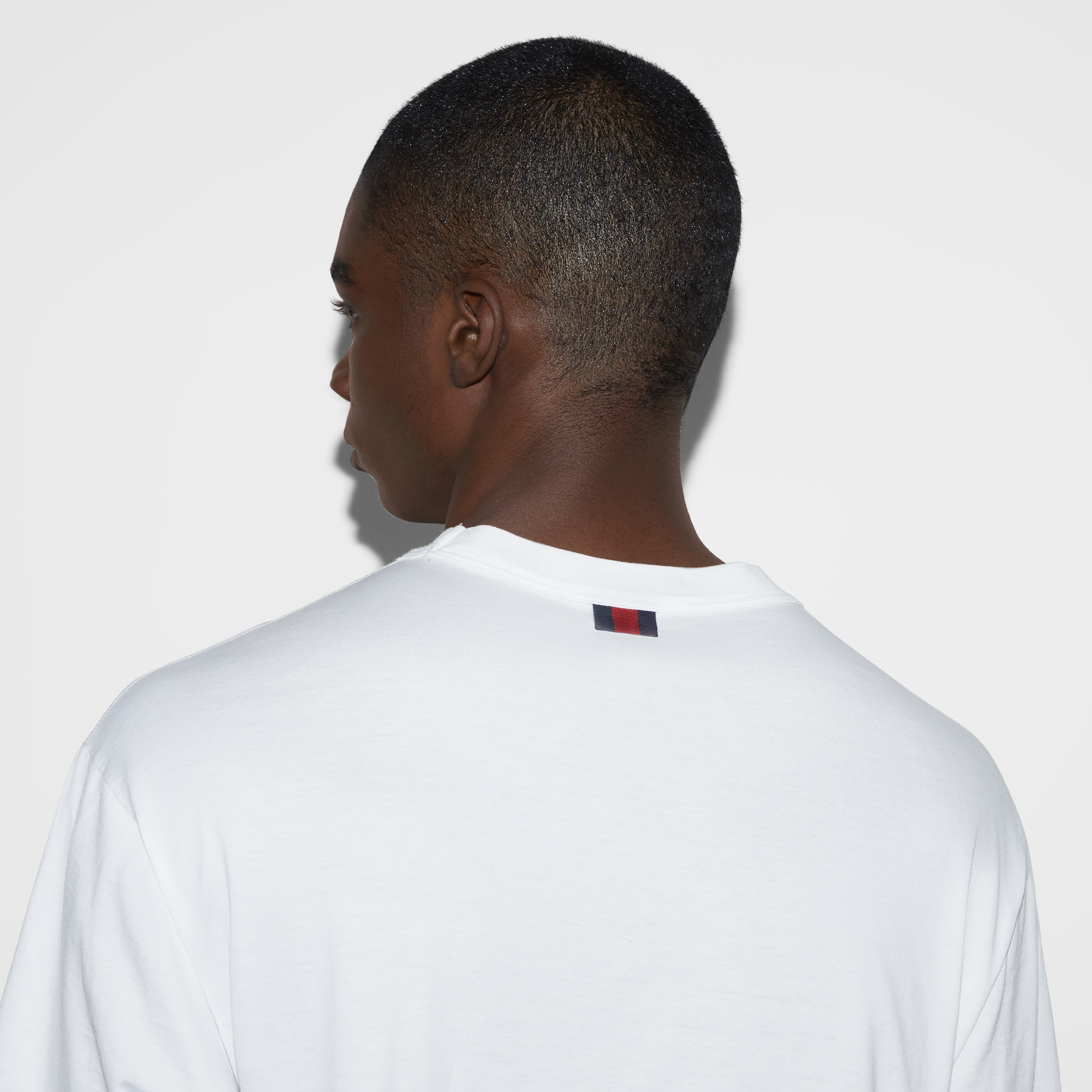 Cotton jersey T-shirt with embroidery - 6