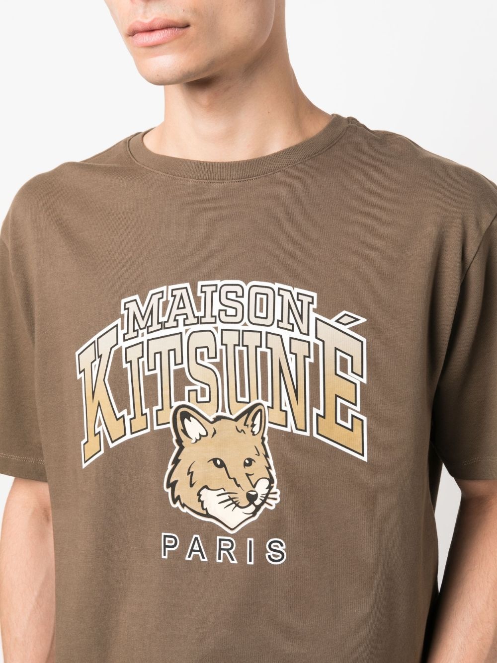 logo-print cotton T-shirt - 5