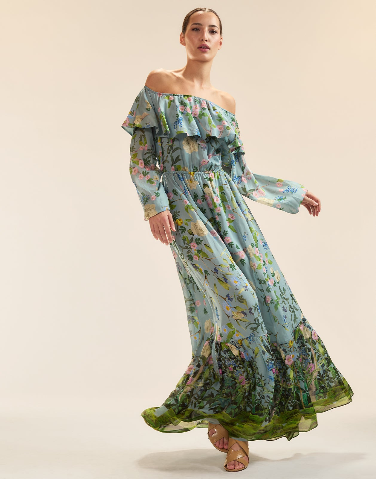 Ophelia Silk Dress - 3
