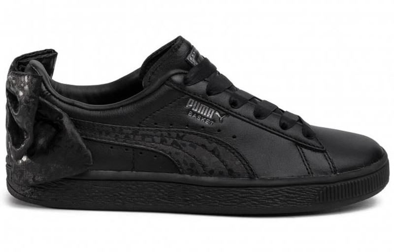 (WMNS) PUMA Basket 'Bow - Black Leopard' 367828-02 2