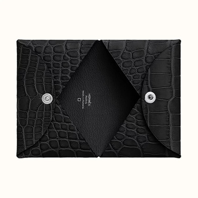 Hermès Calvi card holder outlook