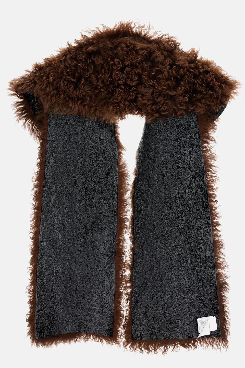 Shearling shawl - 2