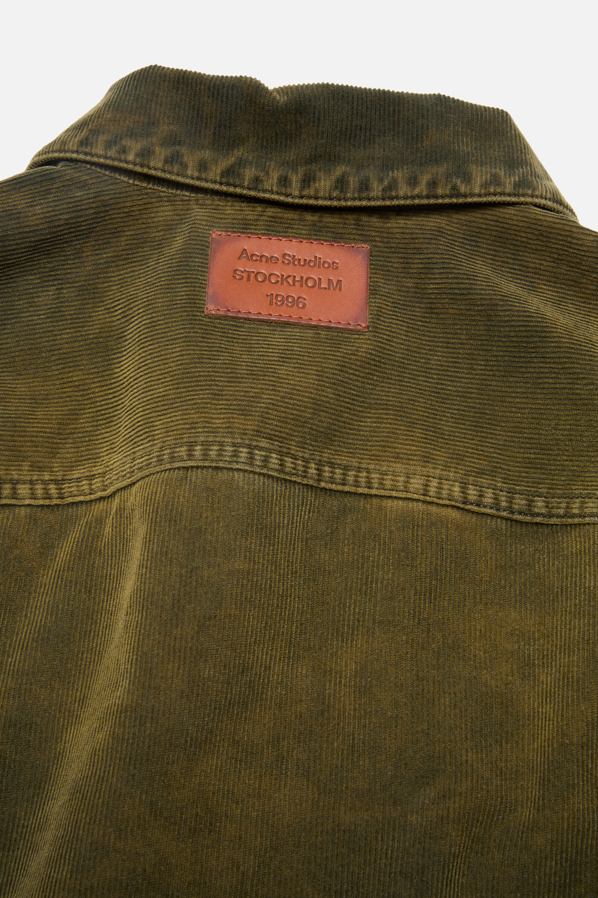 Corduroy jacket - Olive green - 5