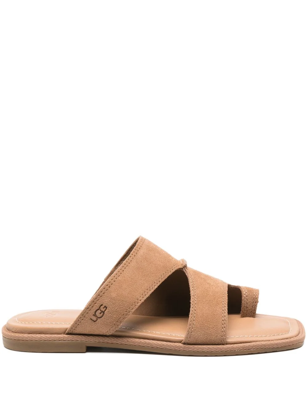 Matira double-strap suede flat sandals - 1