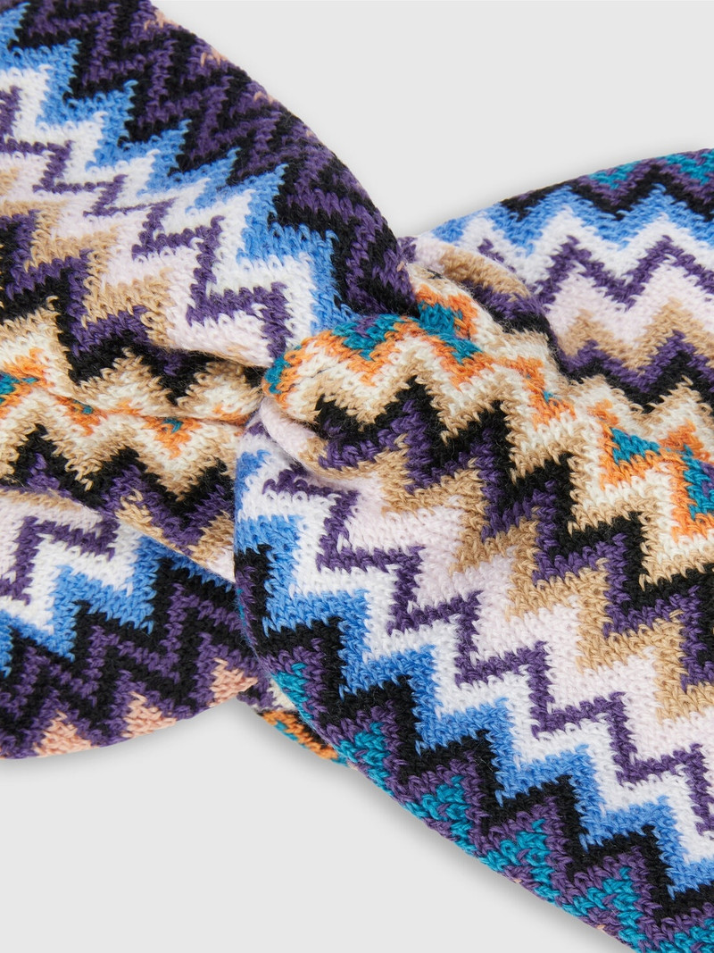 Missoni Zig zag wool headband outlook