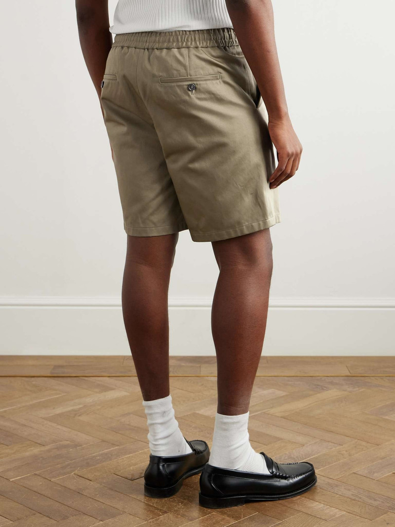 Straight-Leg Cotton-Twill Shorts 4