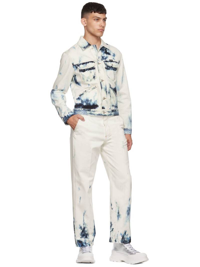 Alexander McQueen Silver Tread Slick High Sneakers outlook