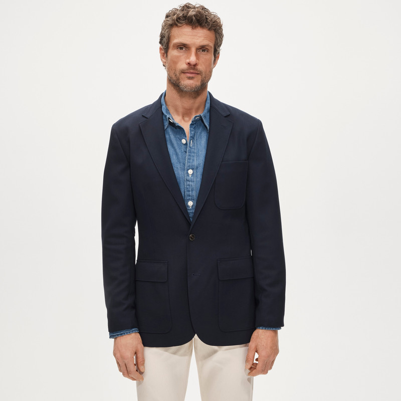 Blazer in Italian fresco wool 6