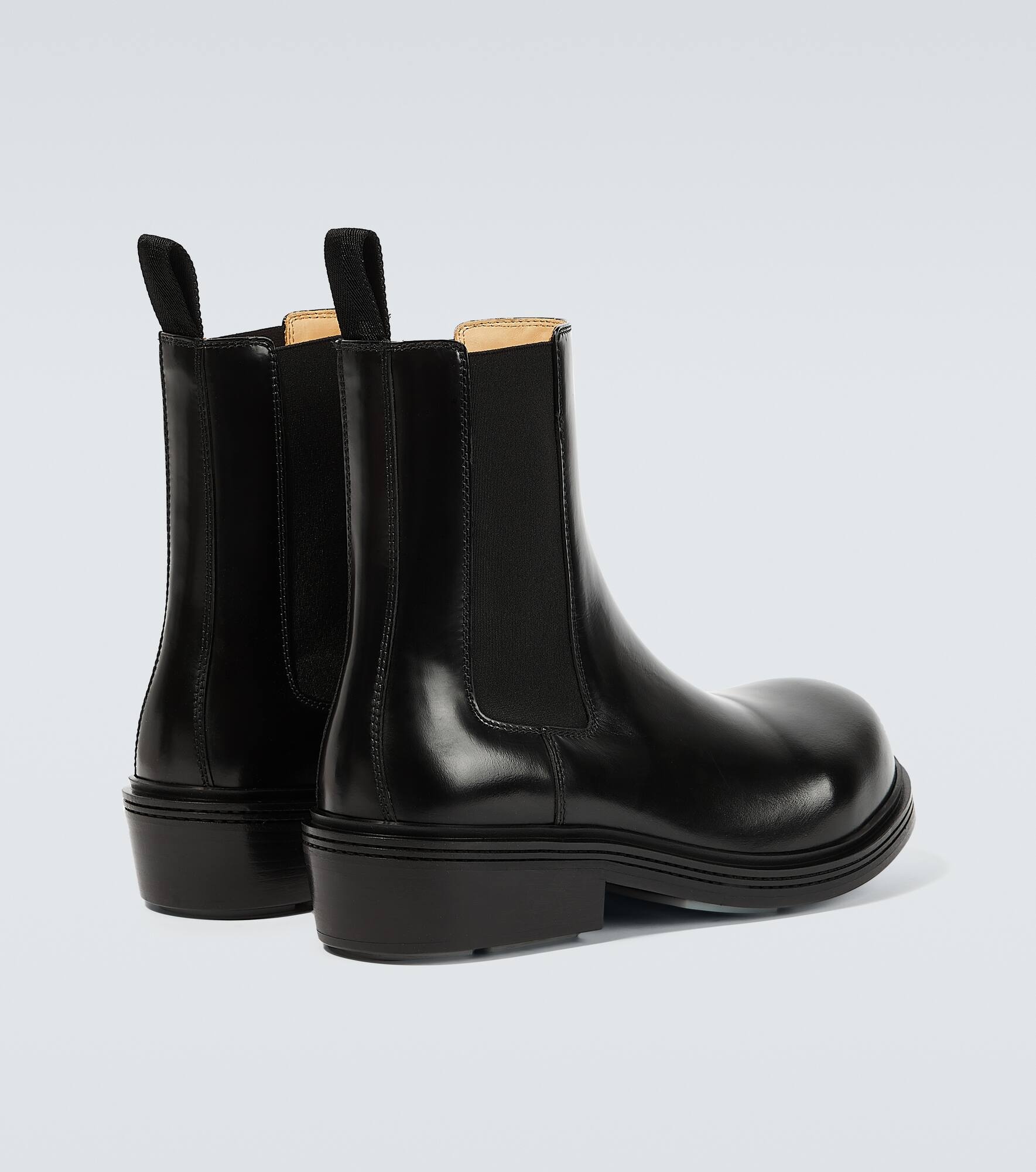 Fireman leather Chelsea boots - 6