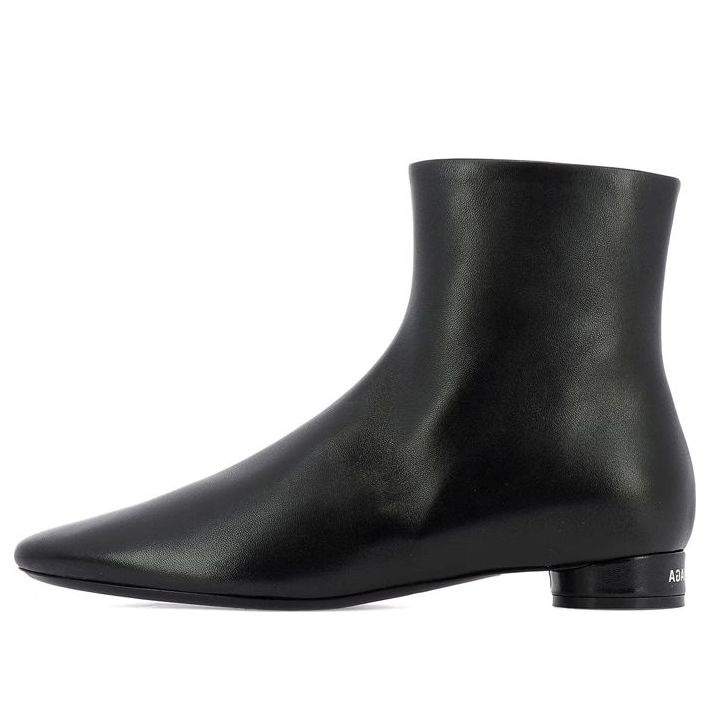 (WMNS) Balenciaga Ankle Boots 'Black Leather' 590993WA8F41006 - 1