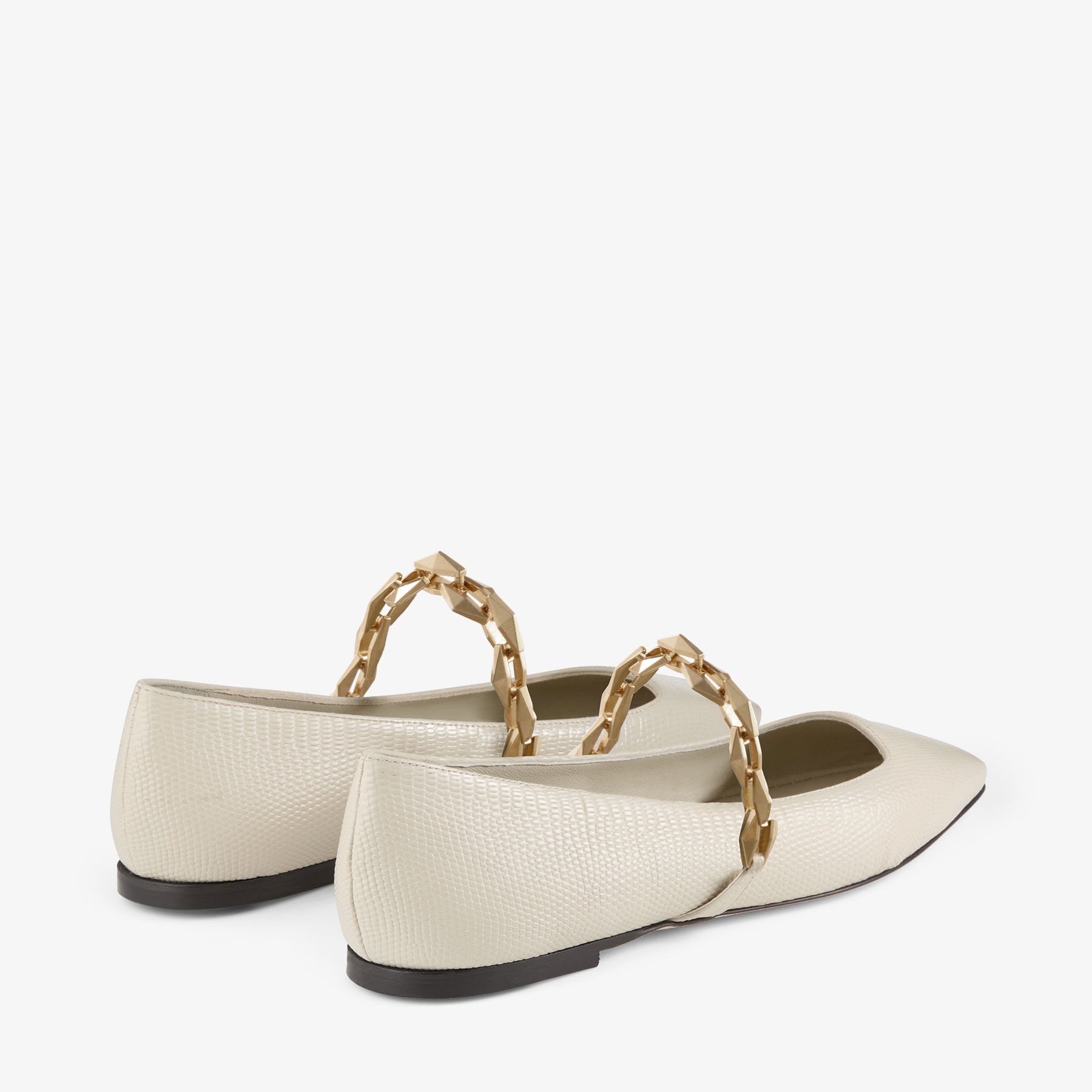 Diamond Tilda Flat
Bamboo Lizard Printed Leather Flats - 3