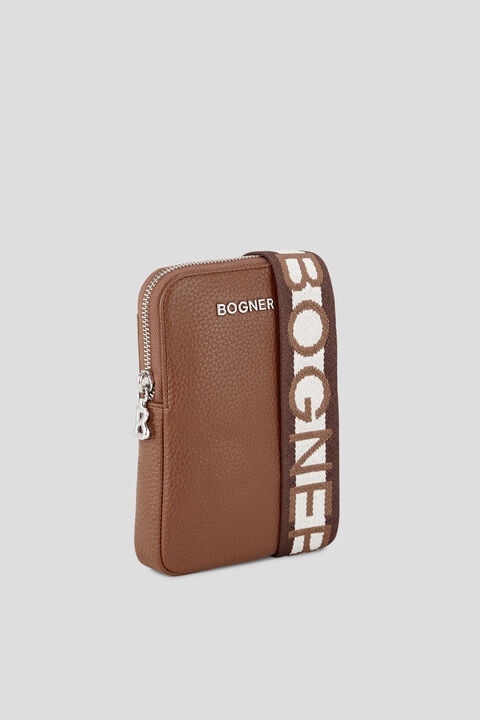 Andermatt Johanna Smartphone pouch in Cognac - 2