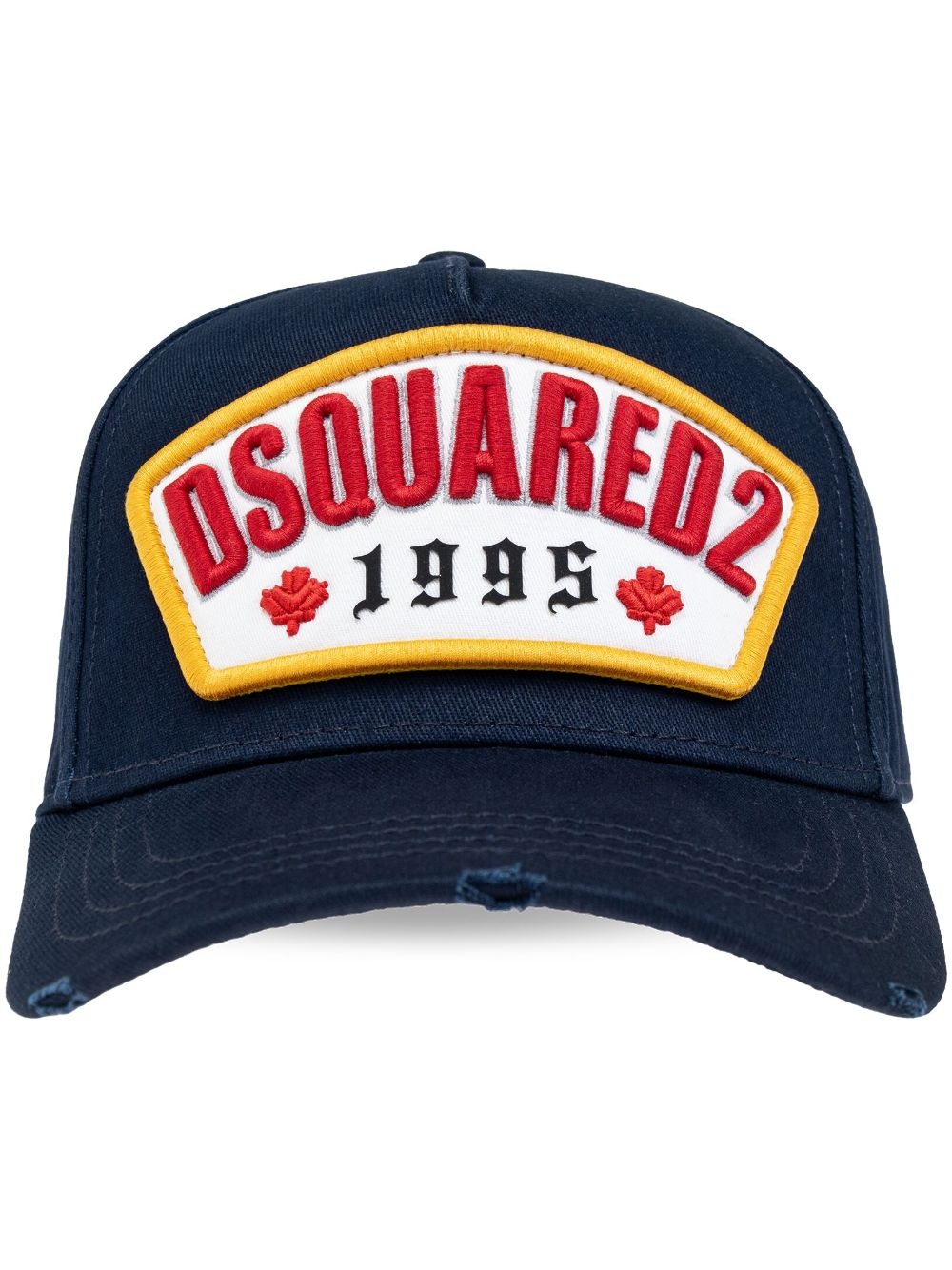 logo-appliquÃ© cotton baseball cap - 1