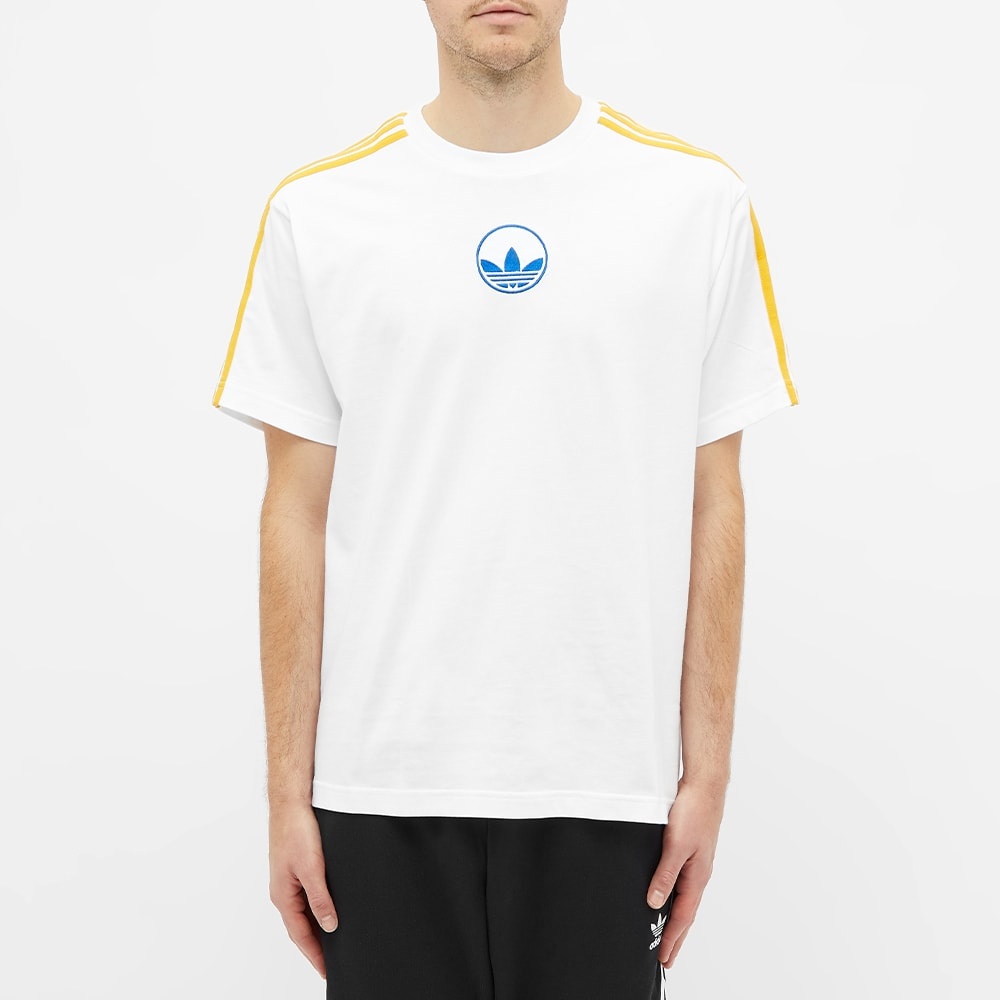 Adidas 3-Stripe Circle Tee - 4