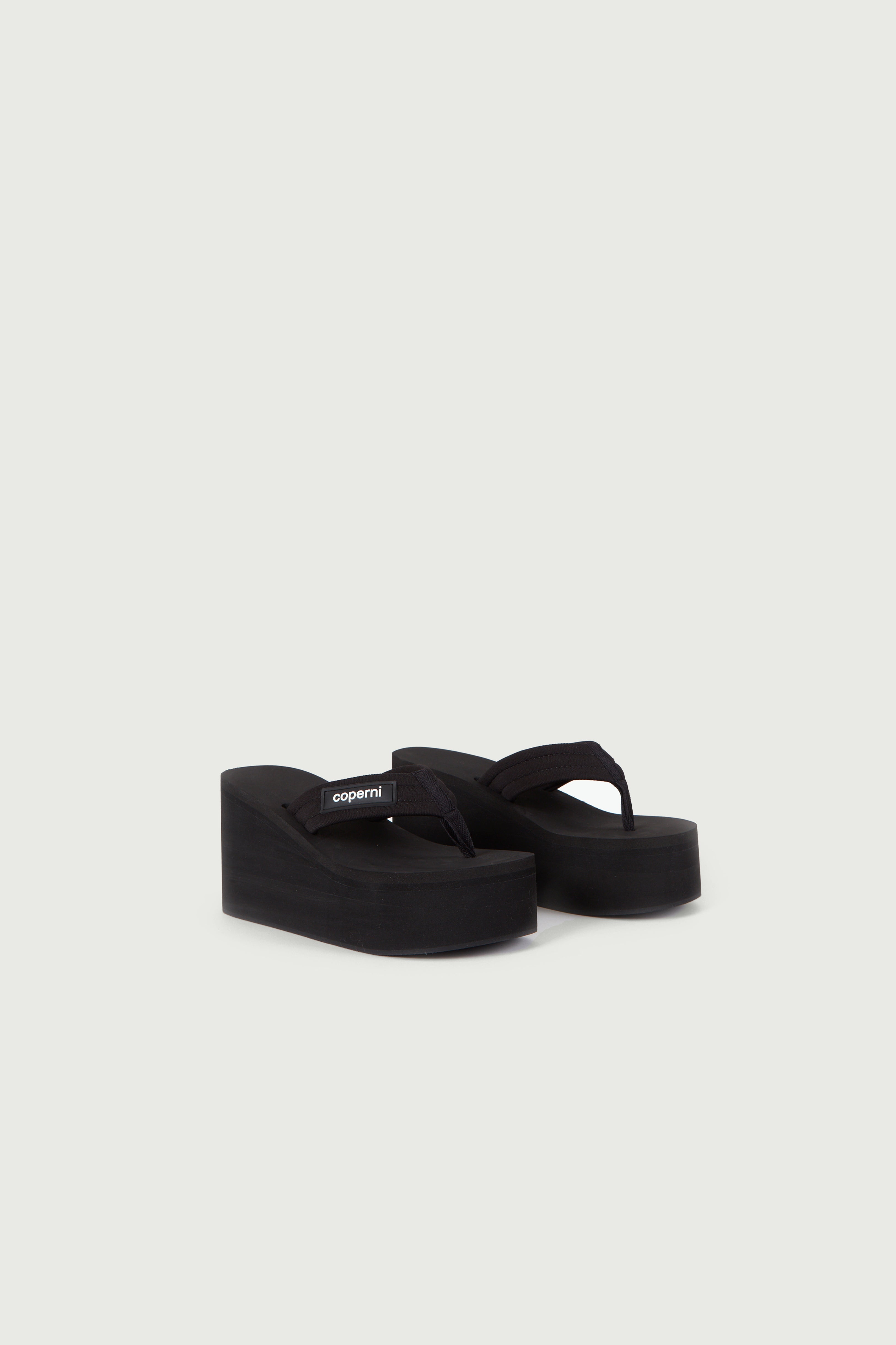Branded Wedge Sandal - 4