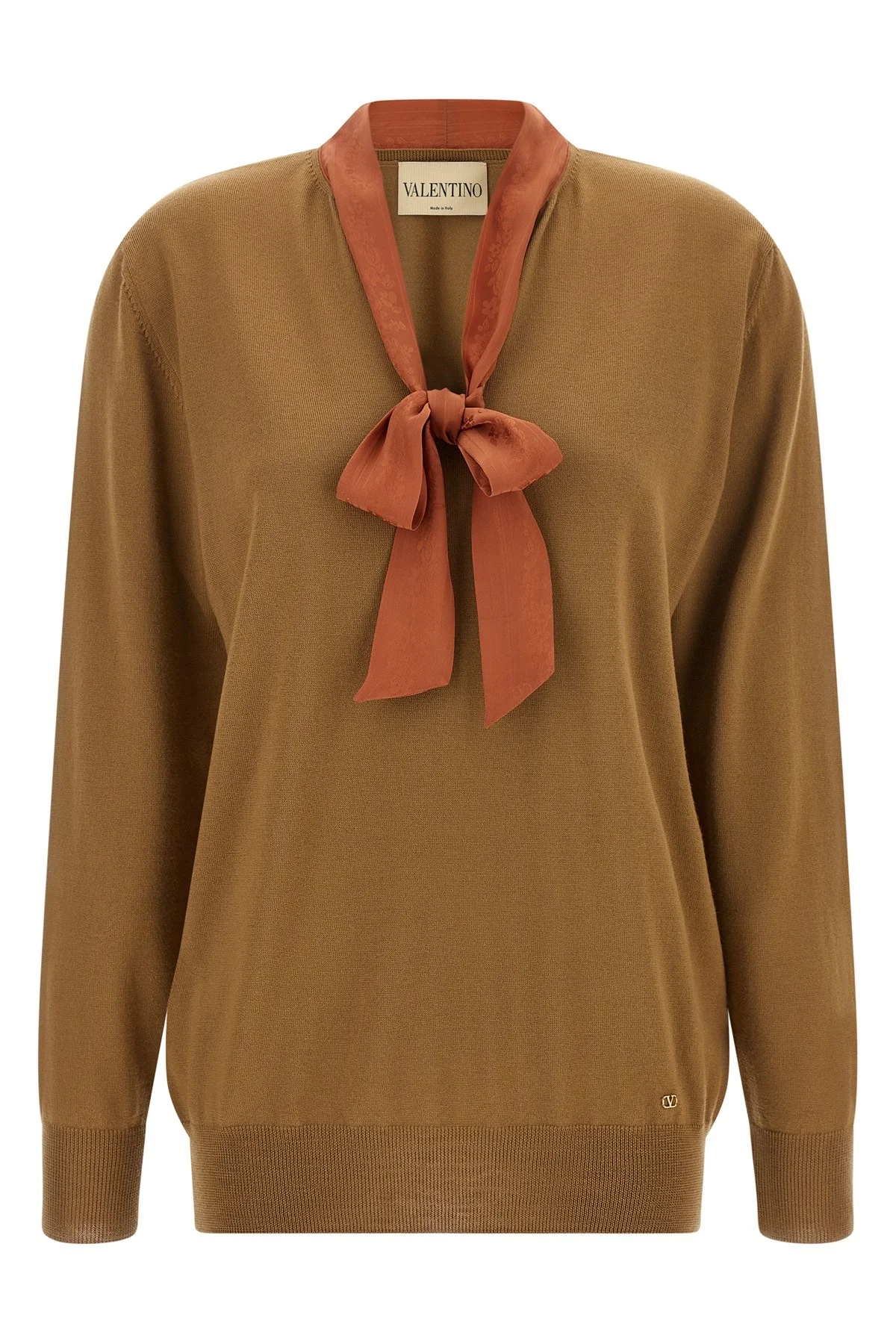 Valentino Garavani Lavallière Collar Sweater - 1