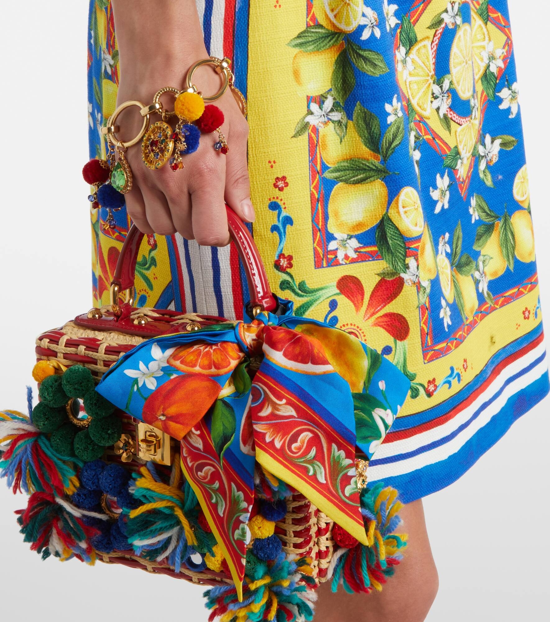 Printed silk twill scarf - 3