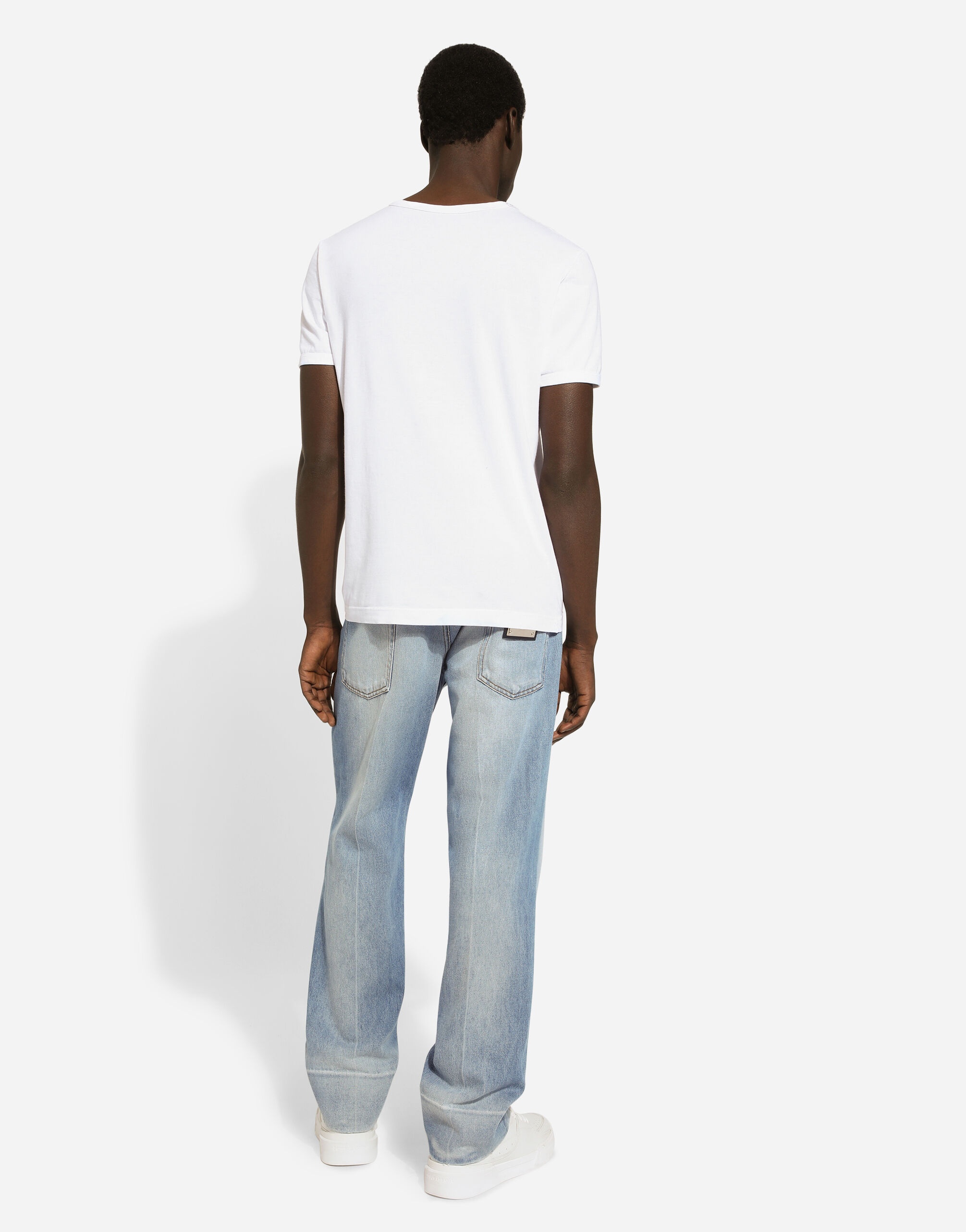 Classic blue denim jeans - 3
