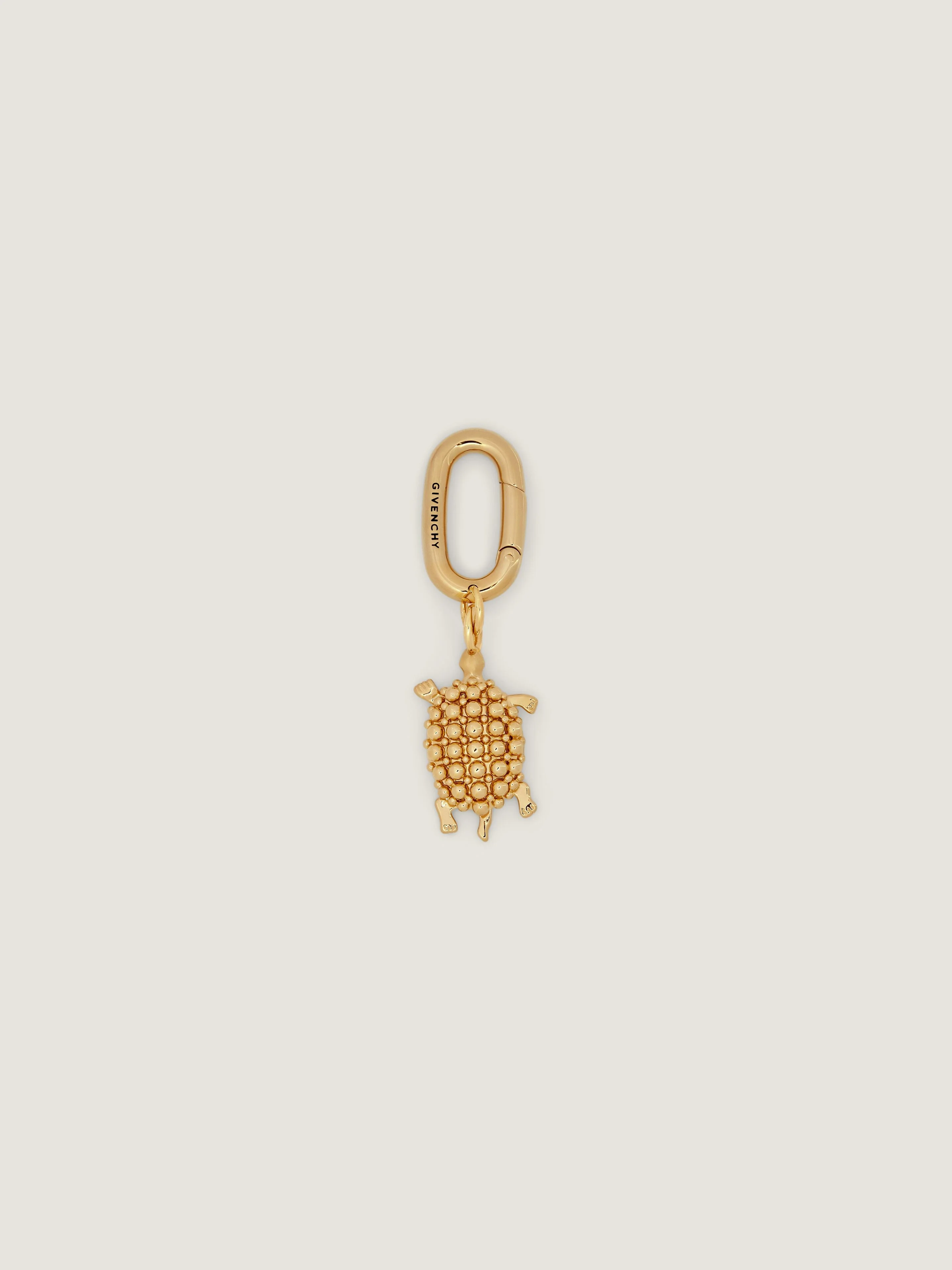 LUCKY CHARMS TURTLE CHARM BAG IN METAL - 1