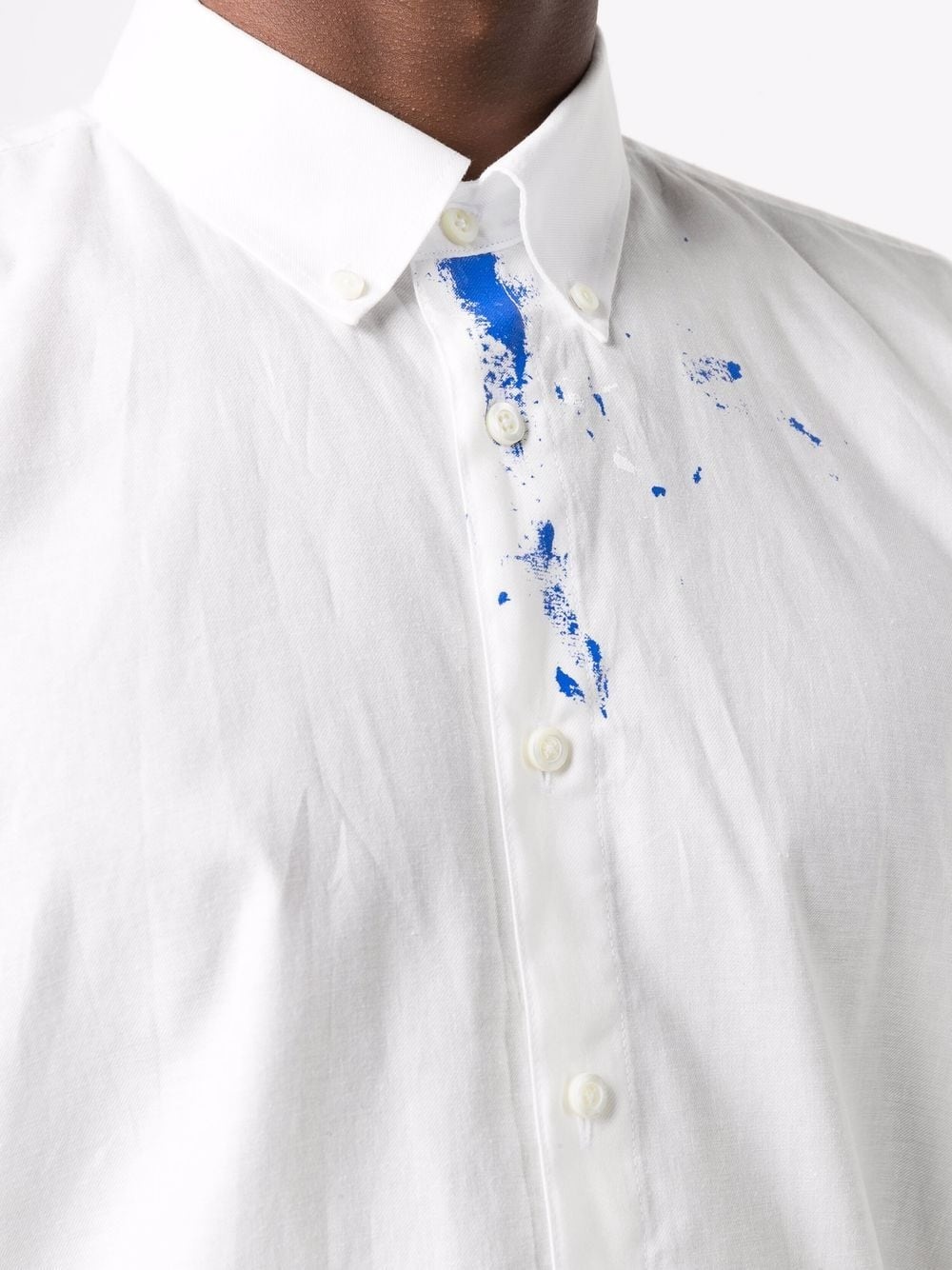 paint-splatter long-sleeve shirt - 6