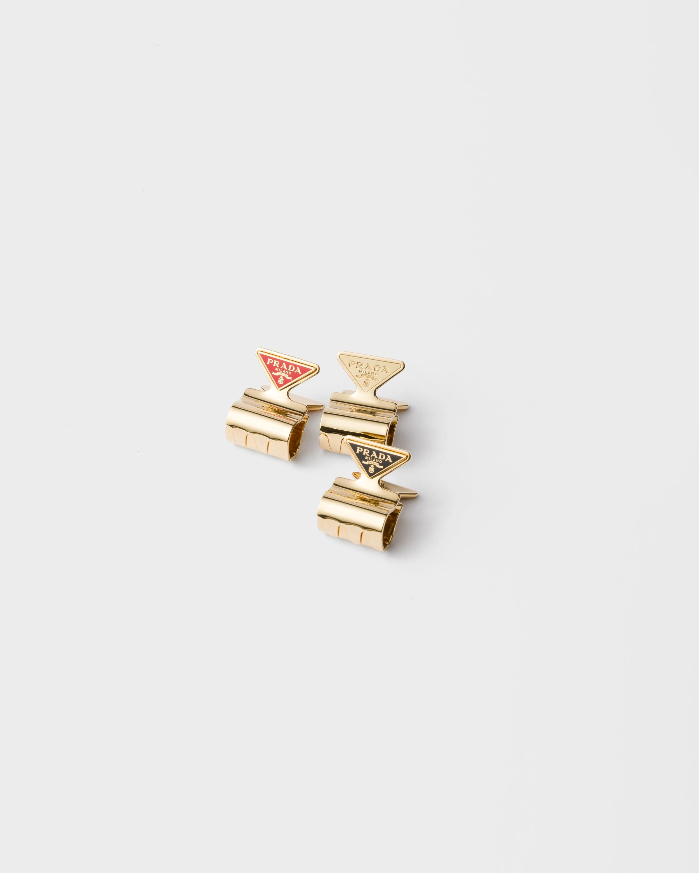 Set of metal claw hair clips - 1