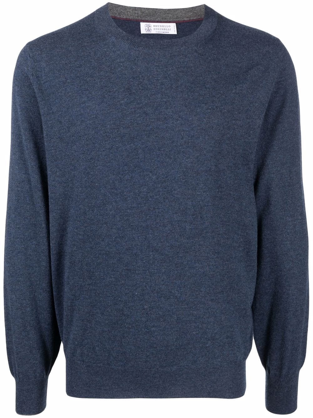 cashmere crew-neck jumper - 1