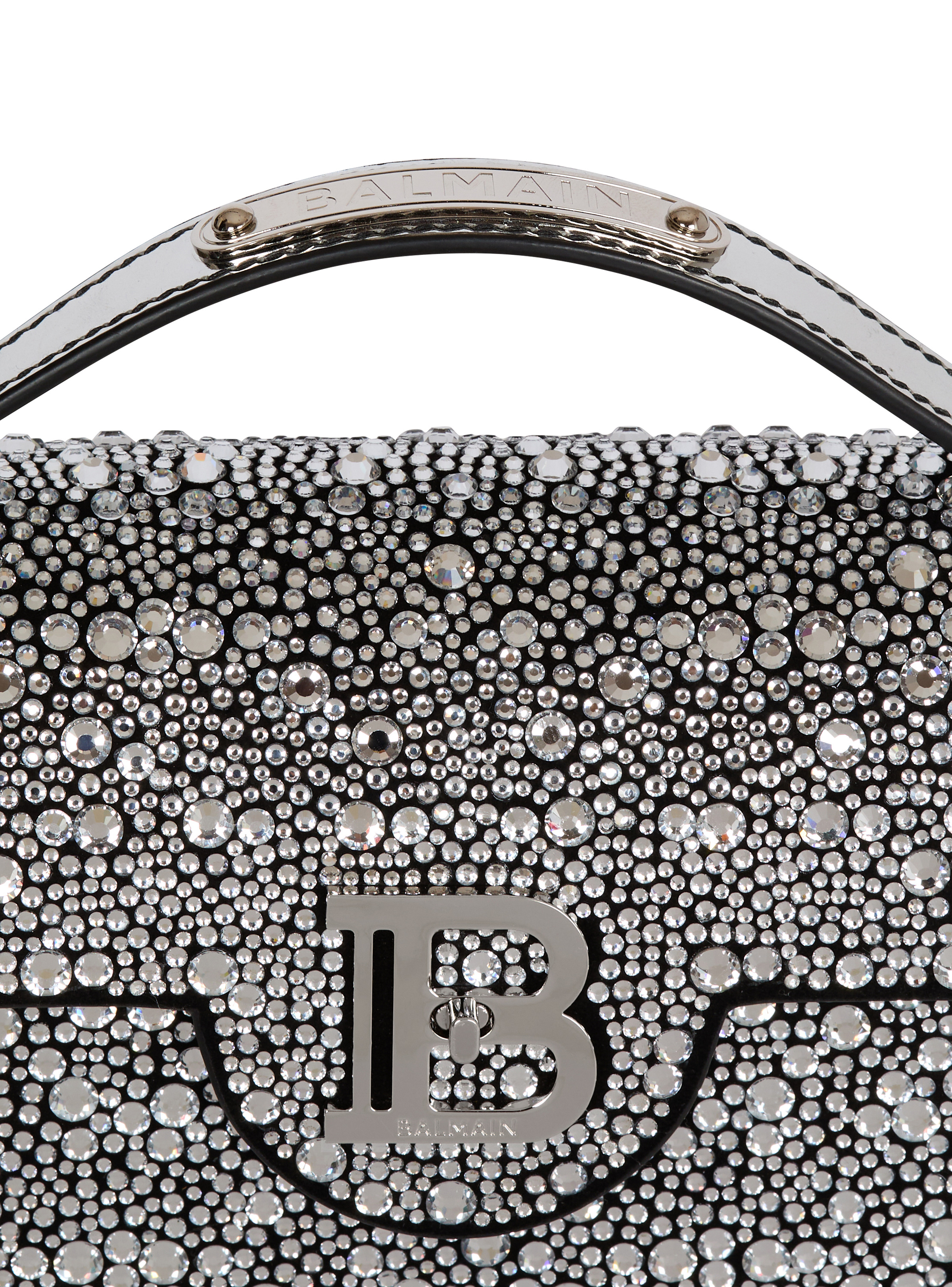 B-Buzz Dynasty bag in suede and rhinestones - 7