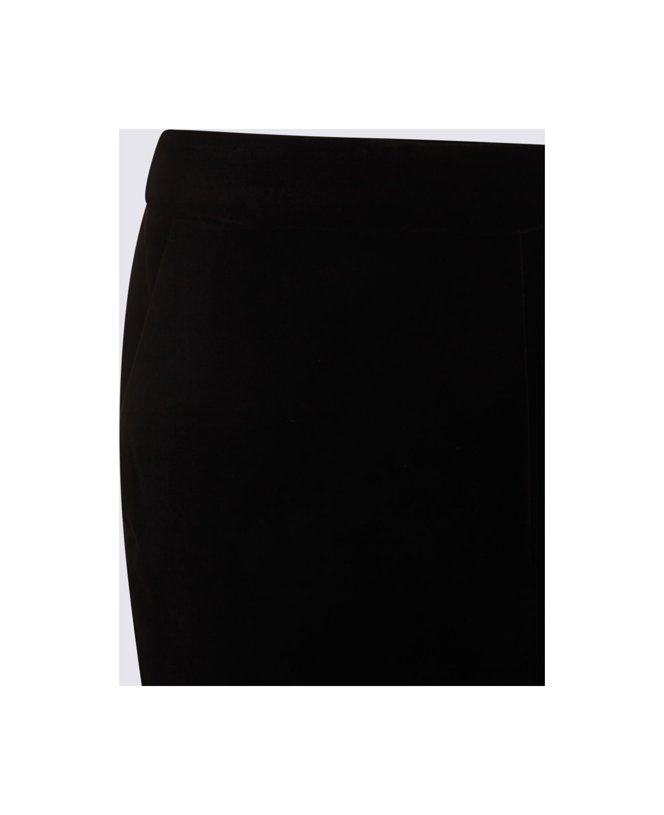 Black Cotton Pants - 3