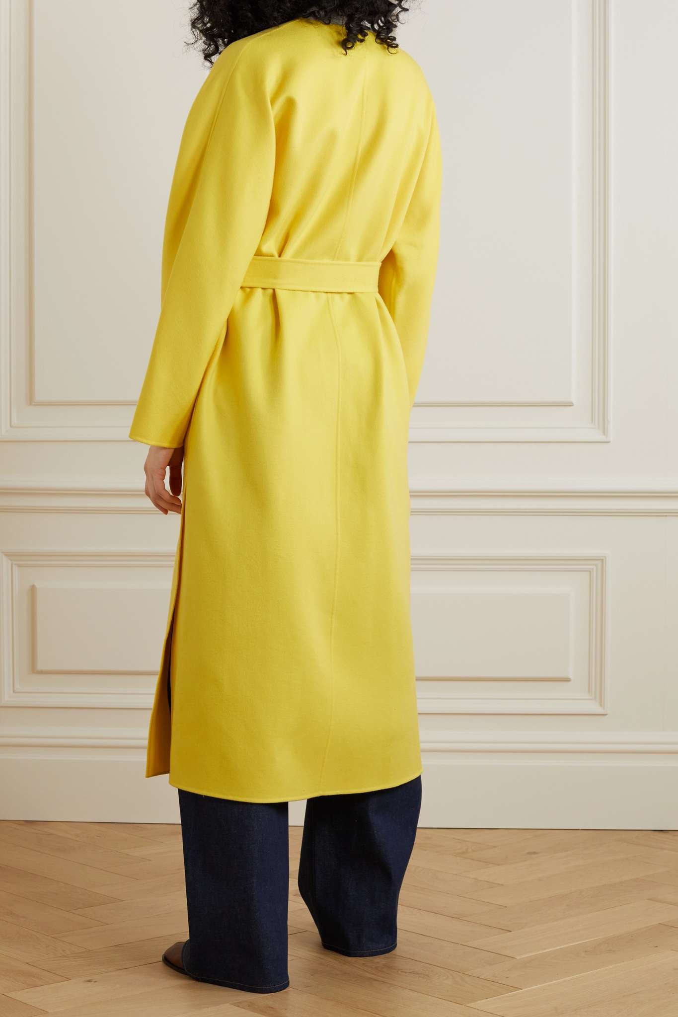 Emilien belted cashmere coat - 3