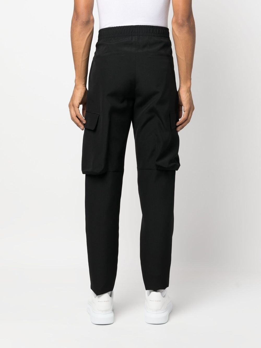 straight-leg cargo trousers - 4