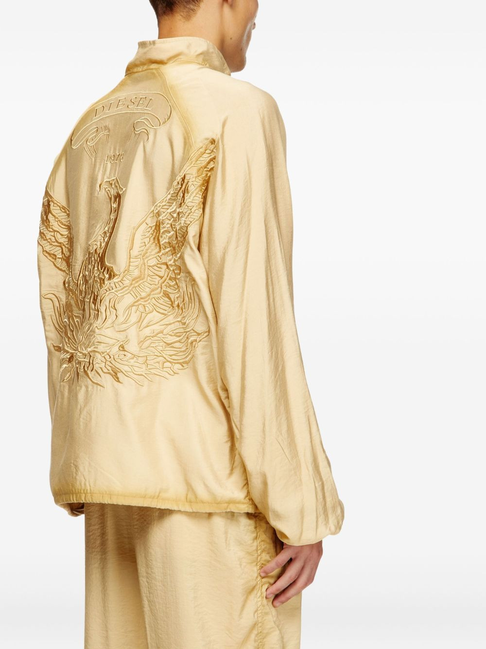 J-Henri-Souvenir embroidered-phoenix jacket - 4