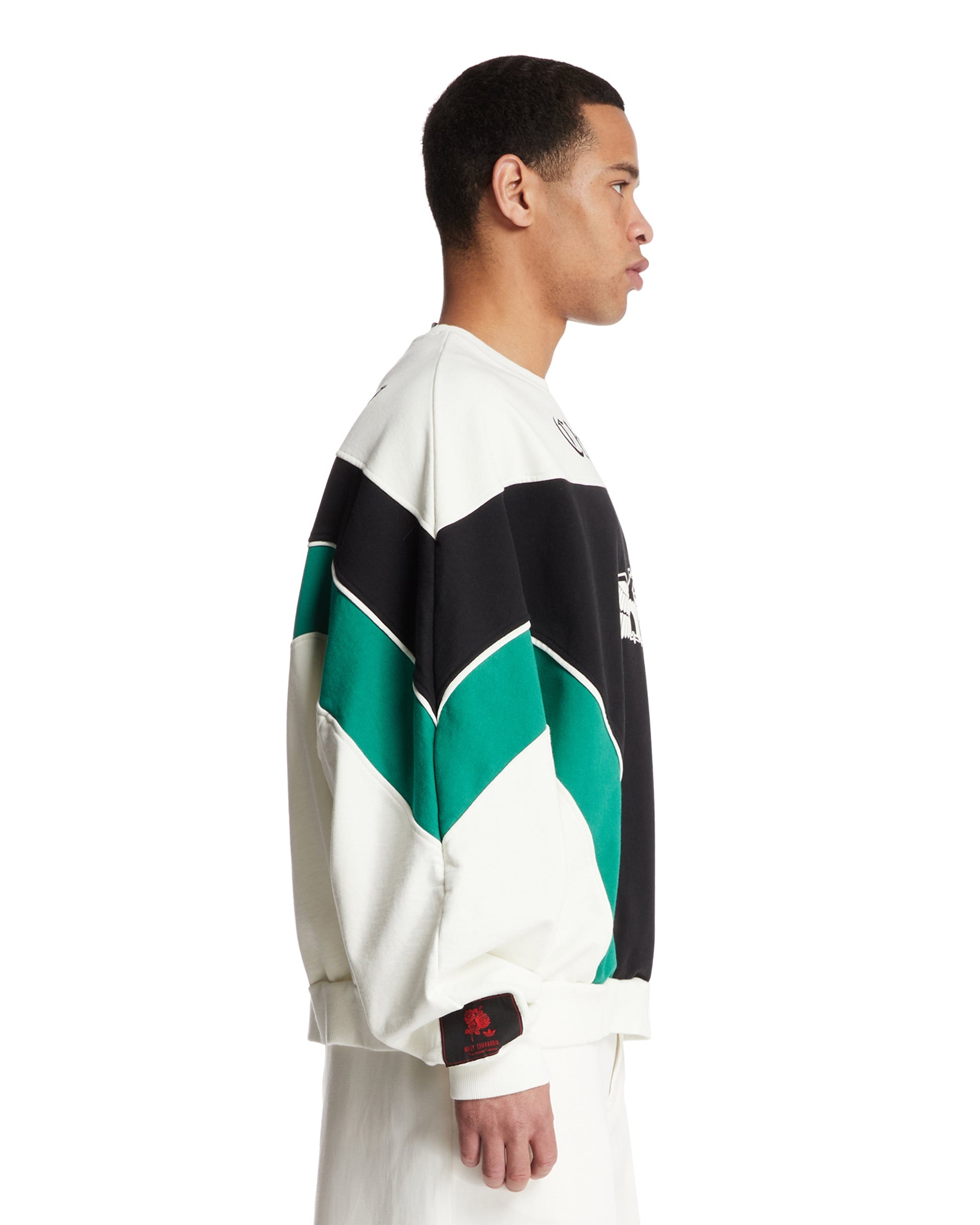 Adidas Originals x Willy Chavarria White Chavarria Chicano Sweatshirt - 5