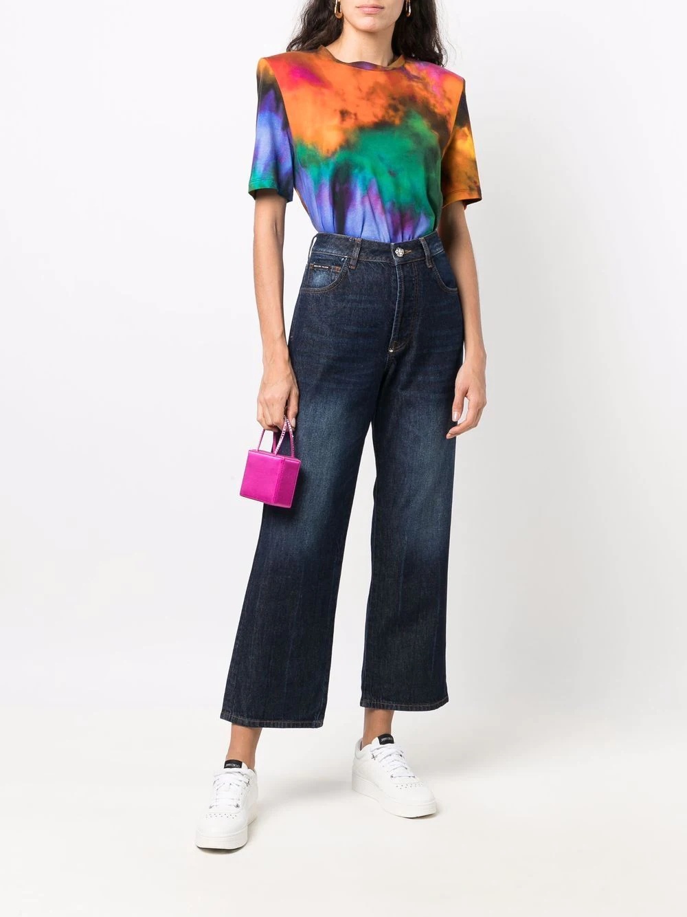 Iconic Plein wide-leg jeans - 2