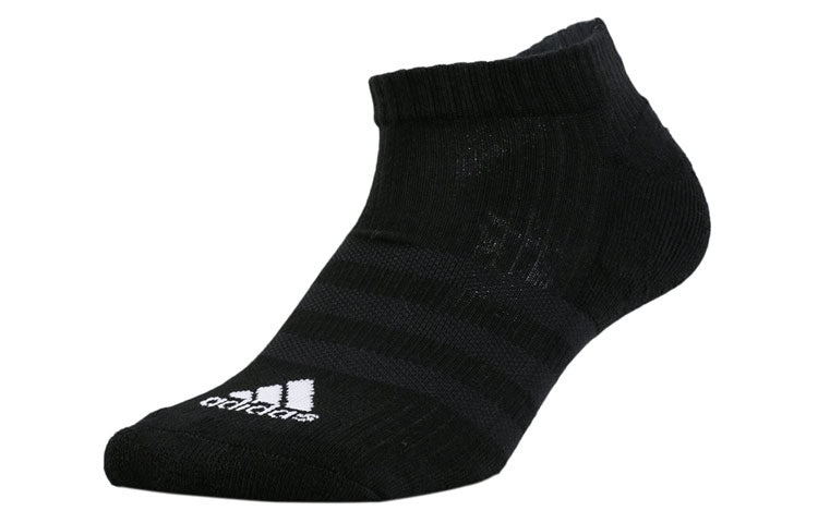 adidas 3-Stripes No-Show Socks 3 Pairs Black/White/Grey AA2281 - 2
