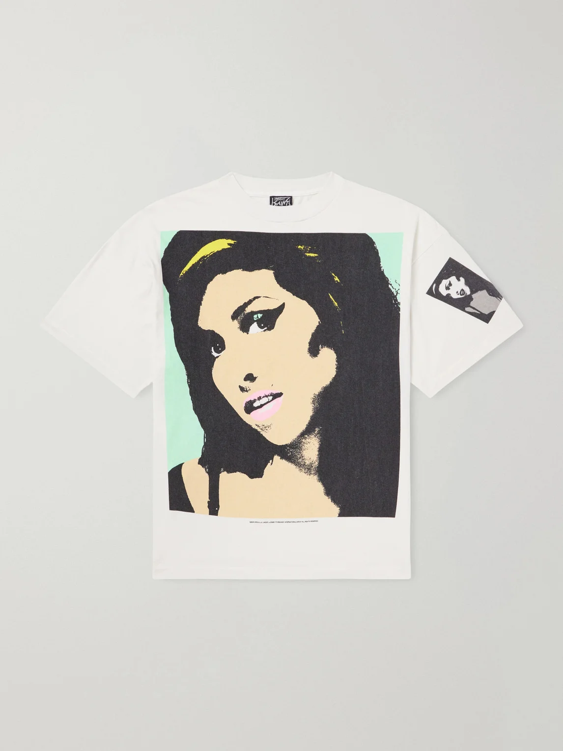 Amy Printed Cotton-Jersey T-Shirt - 1