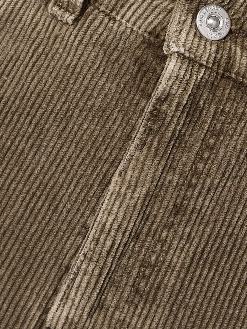 Trade cotton-corduroy straight-leg pants 5