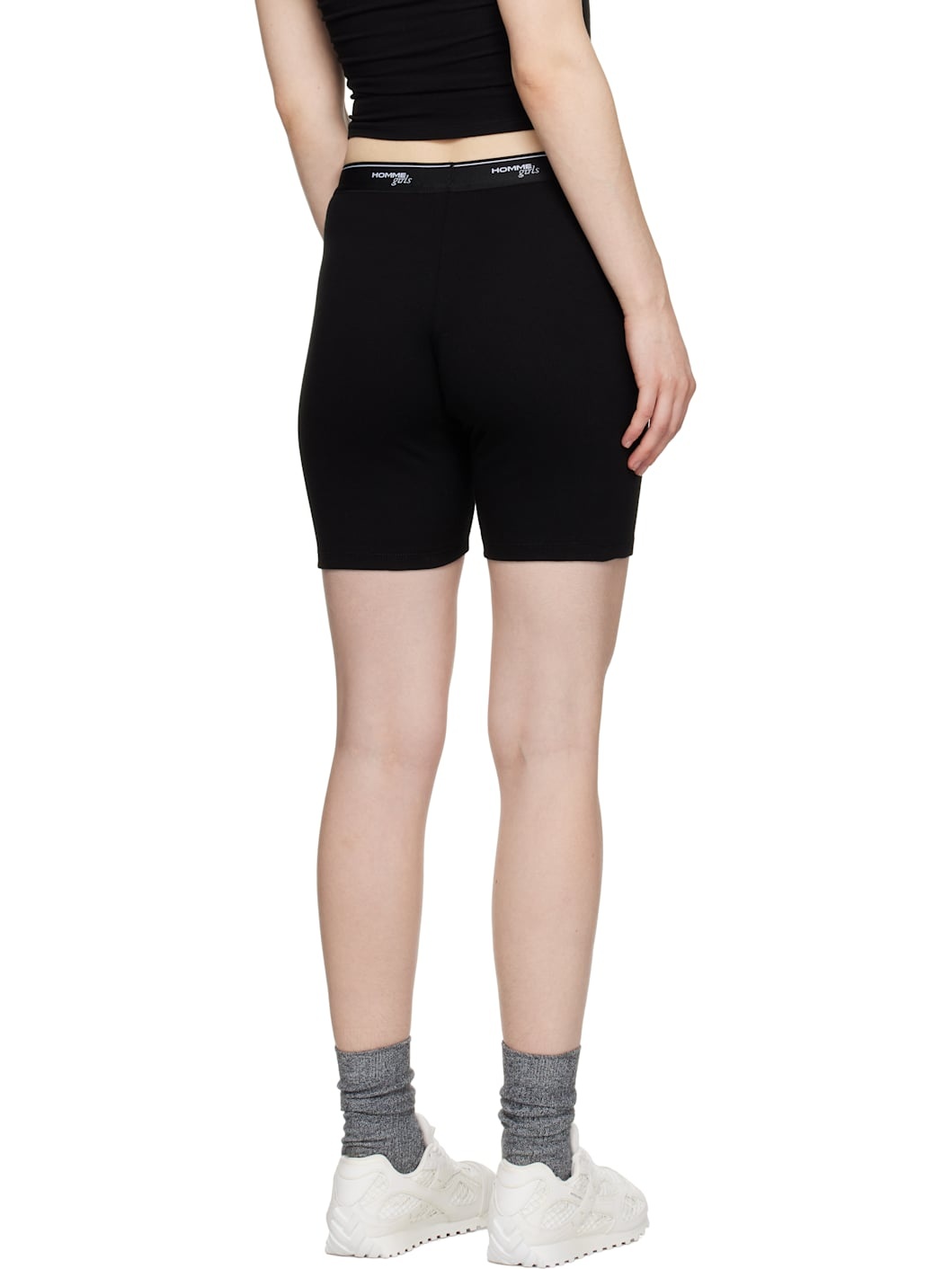 Black Biker Shorts - 3