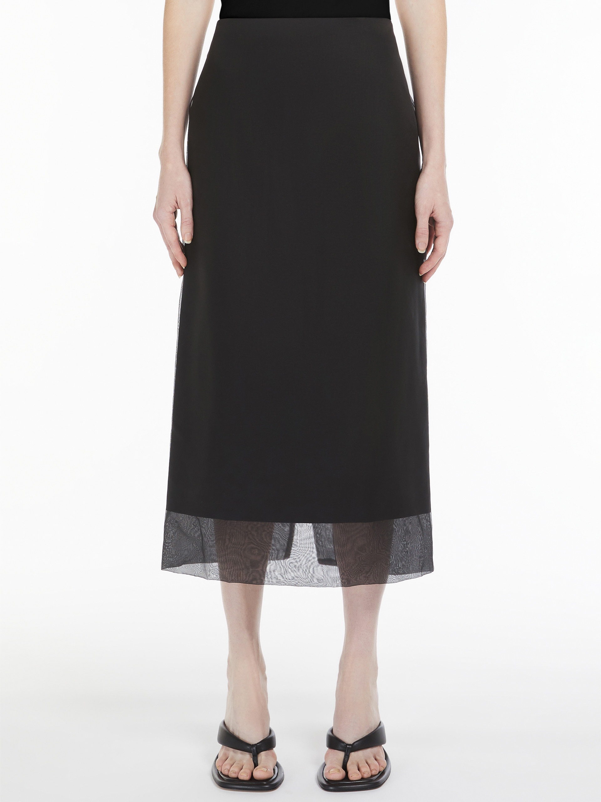 ACETI1234 Double-layered skirt - 3